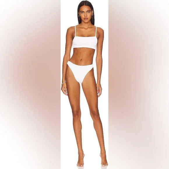 NWT Hunza G Gigi Bikini White - Picture 5 of 8